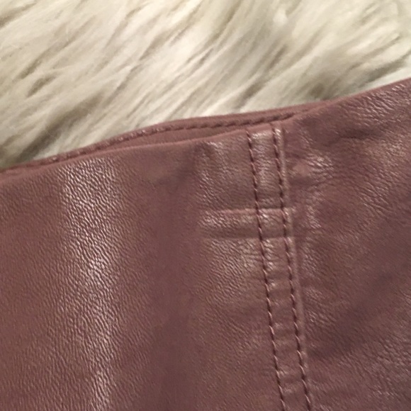 FP Modern Femme Vegan Leather Mini Skirt - Picture 4 of 7